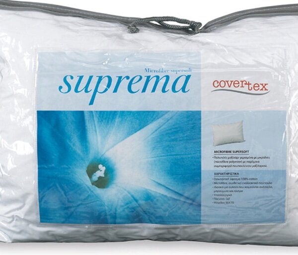 Μαξιλάρι Ύπνου Μαλακό (50x70) Vesta Suprema Microfiber