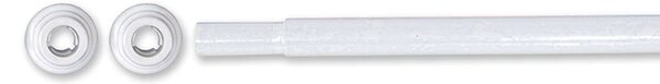 Πτυσσόμενος Βραχίονας Μπάνιου 115-220cm Rainbow 03302.001 White