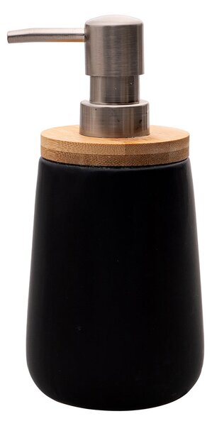 Dispenser Μπάνιου 360ml Estia Bamboo Black 02-4590