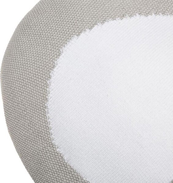 Διακοσμητικό Μαξιλάρι (Φ30) Lorena Canals Bonbon Grey/White