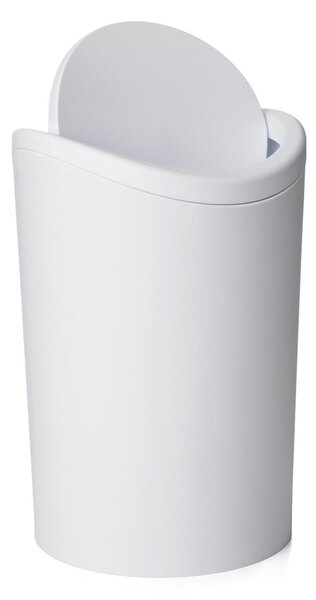 Καλάθι Απορριμμάτων (Φ17.2x27.5) Tatay 6lt 06725.001 Swing White