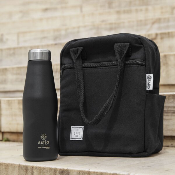 Μπουκάλι Θερμός 500ml Estia Save The Aegean Midnight Black 01-7799