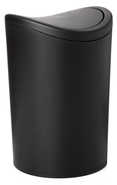 Καλάθι Απορριμμάτων (Φ17.2x27.5) Tatay 6lt 06725.004 Swing Black