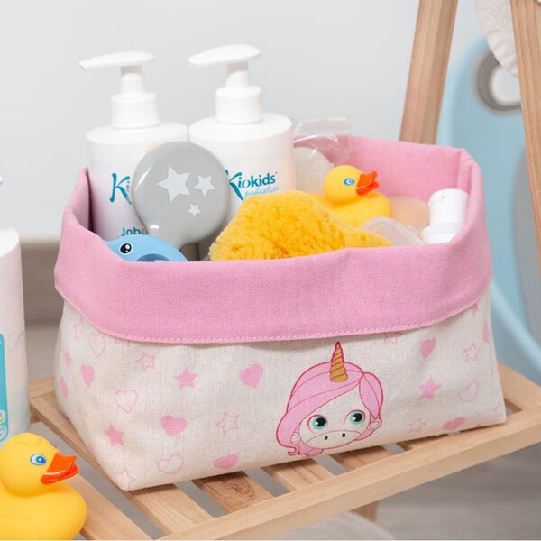 Καλάθι Αποθήκευσης (25x17) Kiokids Unicorn 2693