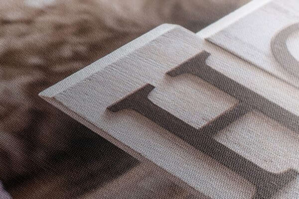 Πίνακας σε καμβά νεκρή φύση με την επιγραφή Home
