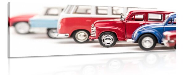 Πίνακας σε καμβά πολύχρωμα μοντέλα αυτοκινήτων