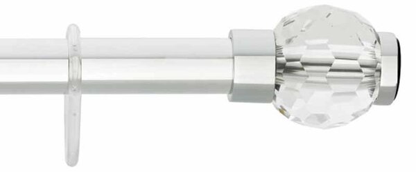 Πτυσσόμενος Βραχίονας Μπάνιου 75-125cm Grekon 1220 Crystal Sfera