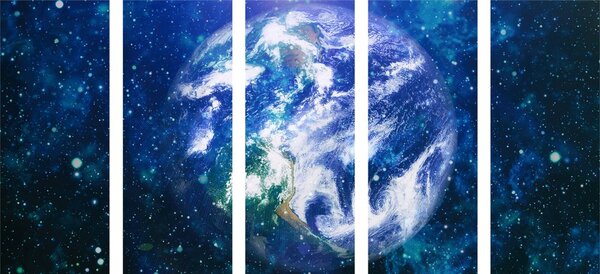Πεντάπτυχος πίνακας φωτογραφίες από τη NASA