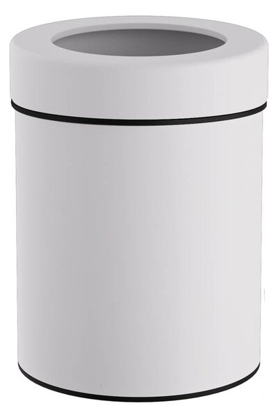 Καλάθι Απορριμμάτων (Φ21x28) Pam & Co 5lt 2128 White Matt