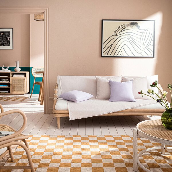 Ριχτάρι Καναπέ Διθέσιου (180x250) Gofis Home Liberta Violet 841/19