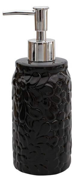 Dispenser Μπάνιου 360ml Homely Dolomite Black 02-11536