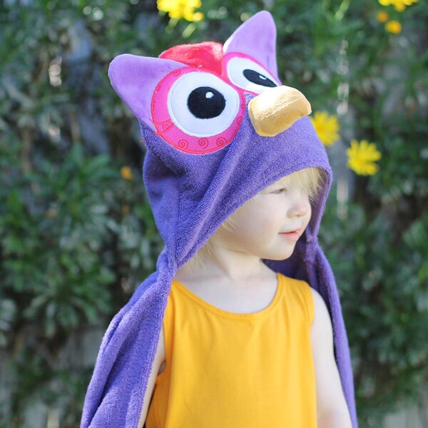 Παιδική Πετσέτα Με Κουκούλα Zoocchini Olive The Owl