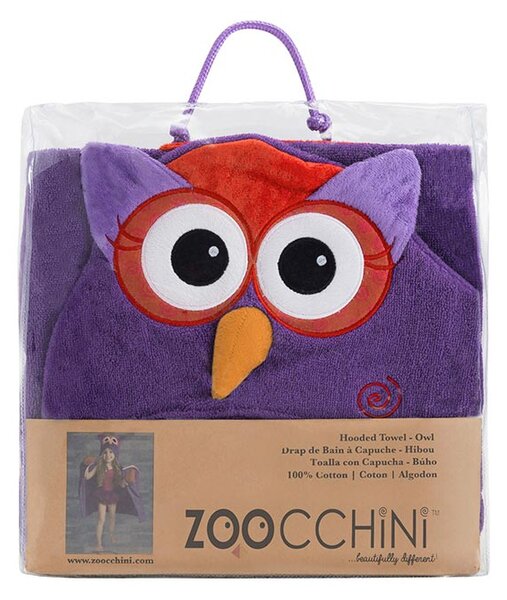 Παιδική Πετσέτα Με Κουκούλα Zoocchini Olive The Owl