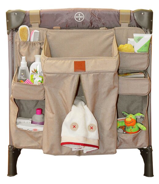 Κρεμαστή Θήκη Οργάνωσης 7 Θέσεων Bebe Stars Beige 514-182