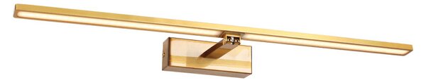 Φωτιστικό Μπάνιου LED Aca Palma PN15LEDW67BR Brass
