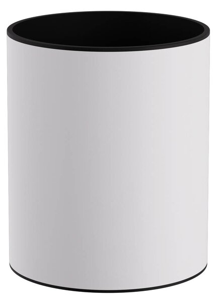 Καλάθι Απορριμμάτων (Φ20x24) Pam & Co 6lt 2024-033 White Matt