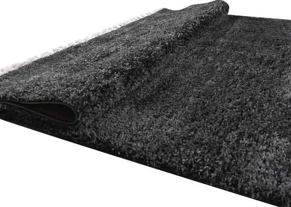 Χαλιά Κρεβατοκάμαρας (Σετ 3τμχ) Polcarpet Soft Shaggy Anthracite
