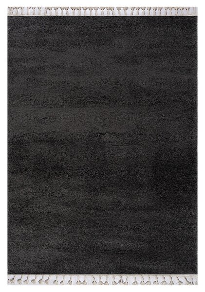 Χαλιά Κρεβατοκάμαρας (Σετ 3τμχ) Polcarpet Soft Shaggy Anthracite