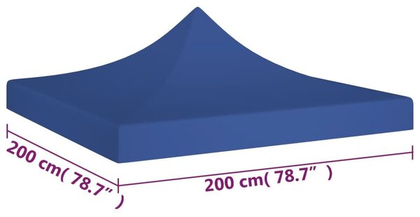 Κάλυμμα Τέντας Εκδηλώσεων Μπλε 2 x 2 μ. 270 γρ/μ² - Μπλε