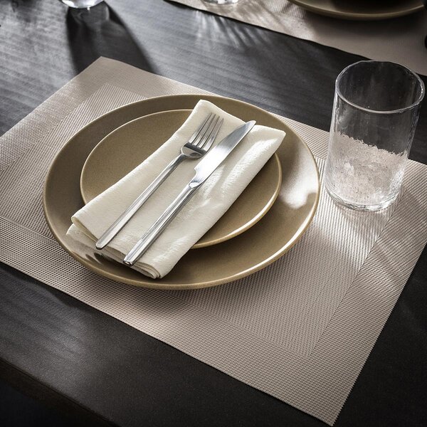 Σουπλά & Πετσέτες Φαγητού (Σετ 8τμχ) Gofis Home Waverly Shell Beige 132/06