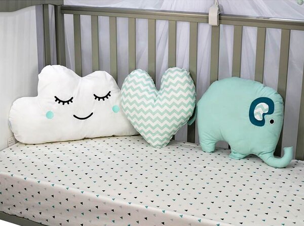 Διακοσμητικά Μαξιλάρια (Σετ 3τμχ) Bebe Stars Elephant 202-184