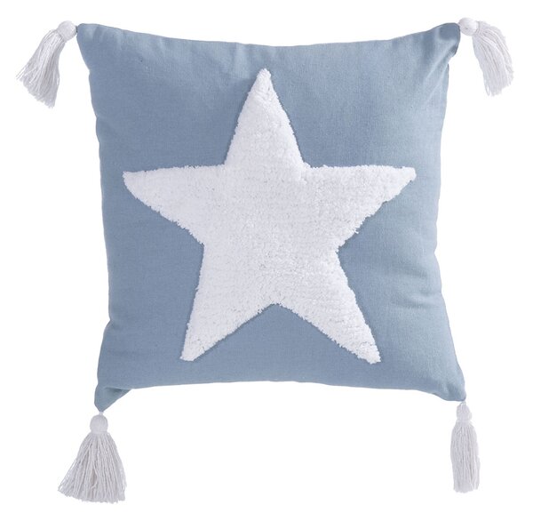 Διακοσμητικό Μαξιλάρι (35x35) Nef-Nef Homeware Hugging Star Blue