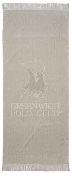 Πετσέτα Θαλάσσης (70x170) Greenwich Polo Club Beach 3734 L.Grey