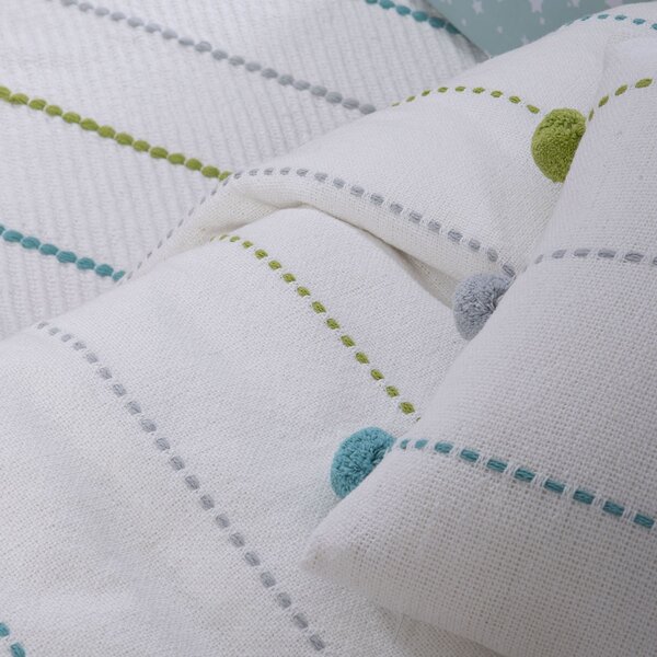 Διακοσμητικό Μαξιλάρι (35x35) Nef-Nef Homeware Line Aqua/Lime