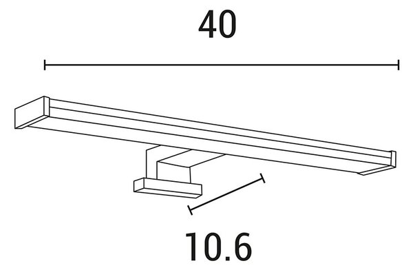 Φωτιστικό Μπάνιου LED Eurolamp 145-21506