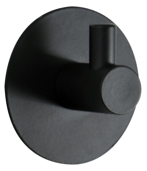 Κρεμαστράκι Τοίχου (Φ5) Bathdeco Meti Round Black 05241.001
