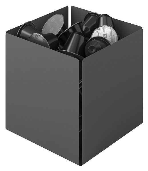 Θήκη Για Κάψουλες Καφέ (13x13x13) Pam & Co 116-113 Matt Anthracite
