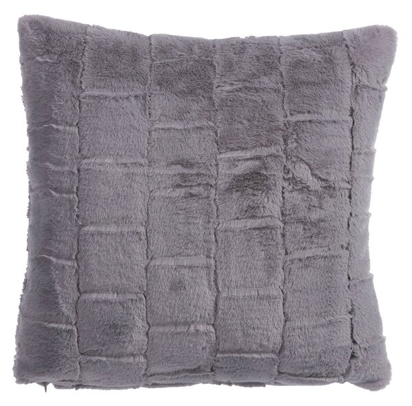 Διακοσμητικό Μαξιλάρι Γούνινο (45x45) Nef-Nef Homeware Elements Barlow Grey