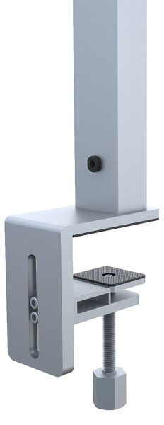 DOTLUX LED με αισθητήρα σφιγκτήρα STYLEdesk, λευκό, 80 W 4.000 K, ρυθμιζόμενος, Λευκό, Μελέτη / Γραφείο, Αλουμίνιο, σύγχρονο, Τραπέζι Γραφείο