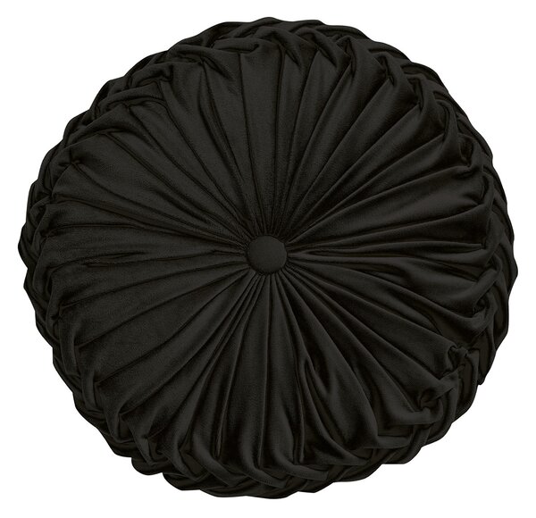 Διακοσμητικό Μαξιλάρι Βελουτέ (Φ40) Das Home Cushions 0252 Black