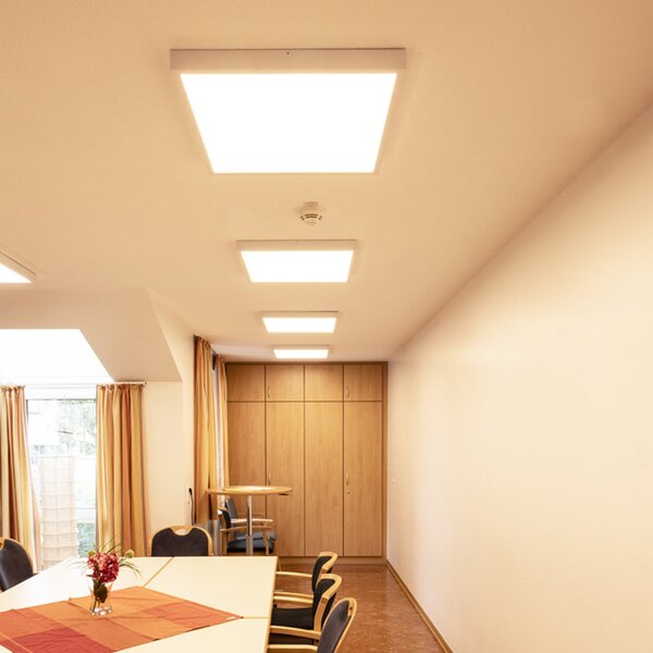 DOTLUX LED-Panel PANELbig-ugr, 30 x cm, λευκό, αλουμίνιο CCT HCL, Λευκό, Μελέτη / Γραφείο, Αλουμίνιο