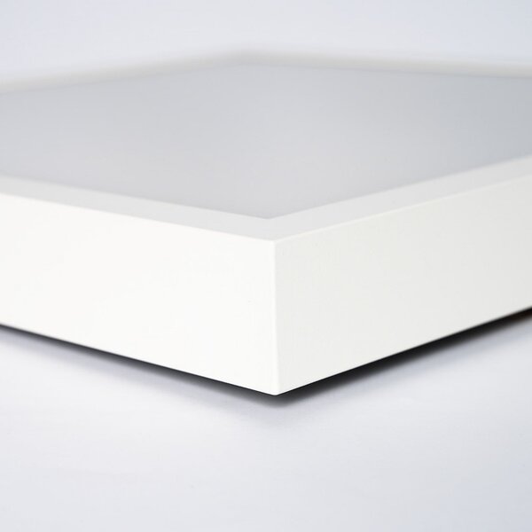 DOTLUX LED-Panel PANELbig-ugr, 30 x 120 cm, λευκό αλουμίνιο CCT HCL, Λευκό, Μελέτη / Γραφείο, Αλουμίνιο