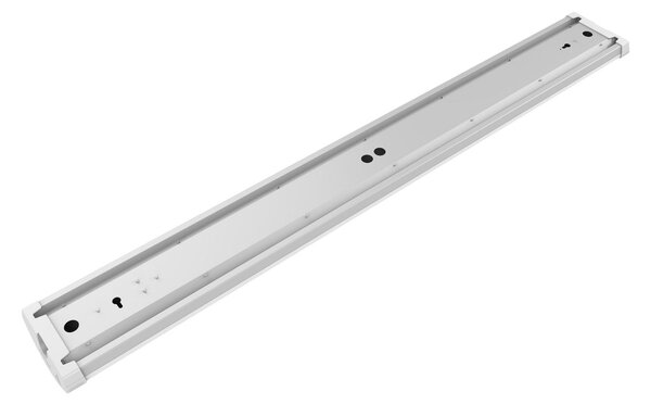 DOTLUX LED διαχύτης φωτός SOFTEDGE λευκό 150 cm χάλυβα CCT IP44, Λευκό, Διάδρομος, Μέταλλο