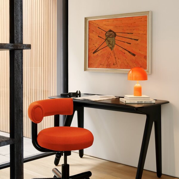 Tom Dixon Φορητή επιτραπέζια λάμπα BELL PORTABLE, κόκκινη, 28 cm IP44, ρυθμιζόμενος, Κόκκινο, Σαλόνι / τραπεζαρία, Πλαστικό, σχεδιασμός