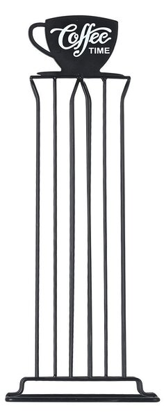 Βάση Για Κάψουλες Καφέ (15x10x40) Estia Metal Black 01-19921