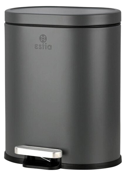 Κάδος Απορριμμάτων Μπάνιου (24.4x21.5x29.4) Estia 6lt Soft Ovoid 02-21443