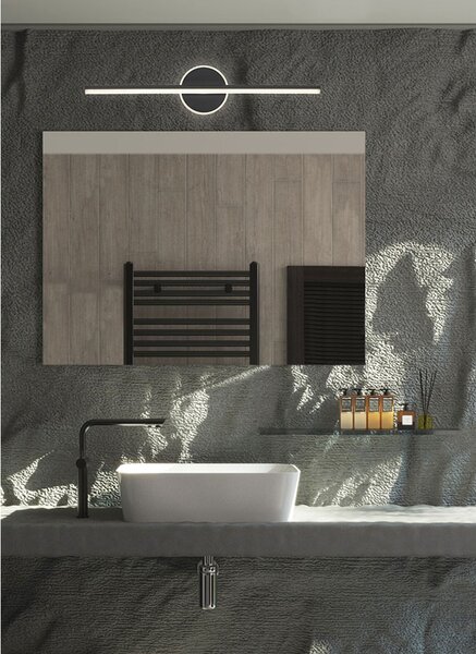 Φωτιστικό Μπάνιου LED Viokef Camelia Black 4285800