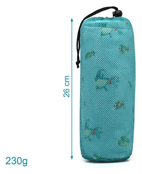 Παιδική Πετσέτα Θαλάσσης Microfiber (75x150) Kiokids Crocodile Μέντα 4357