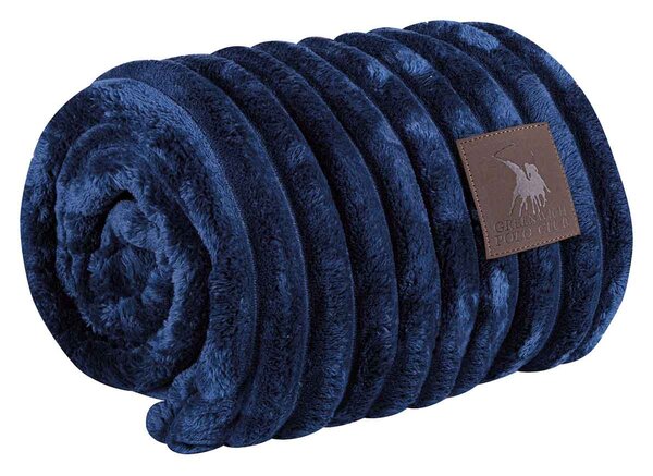 Κουβέρτα Καναπέ Fleece (130x170) Greenwich Polo Club Essential 3487 Blue