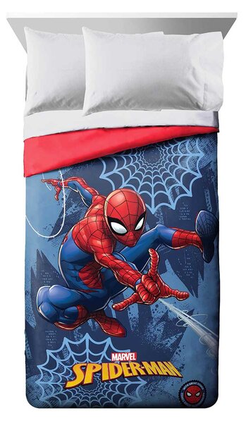 Πάπλωμα Μονό (160x240) 2 Όψεων Dimcol Spider-Man 44 Blue