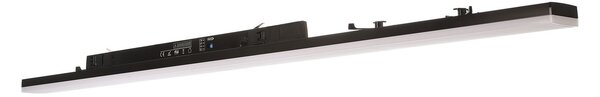 Deko-Light Φωτιστικό LED LINEAR PRO μαύρο CCT 120cm 3 κυκλωμάτων DALI, ρυθμιζόμενος, Μαύρο, Μελέτη / Γραφείο, Αλουμίνιο