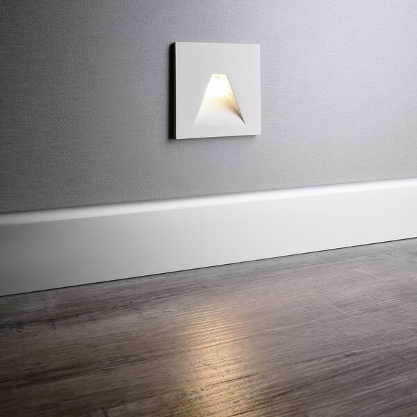 Deko-Light Φωτιστικό τοίχου LED SET Alwaid, λευκό 8 x cm γωνία 2.700 K, Λευκό, Διάδρομος, Αλουμίνιο, σύγχρονο, Γωνιακά φωτιστικά