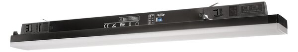 Deko-Light Φωτιστικό LED LINEAR PRO μαύρο 940 60 cm 3 κυκλωμάτων DALI, ρυθμιζόμενος, Μαύρο, Μελέτη / Γραφείο, Αλουμίνιο