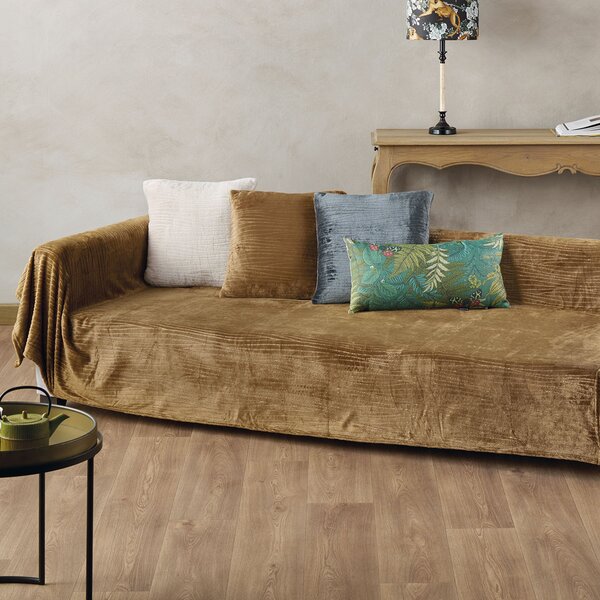Ριχτάρι Καναπέ Διθέσιου Fleece (180x250) Kentia Versus Kameron 31 Brown