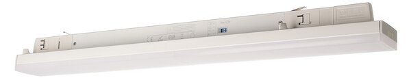 Deko-Light Φωτιστικό LED LINEAR PRO, λευκό, 930, 60 cm 3-φασικό DALI, ρυθμιζόμενος, Λευκό, Μελέτη / Γραφείο, Αλουμίνιο