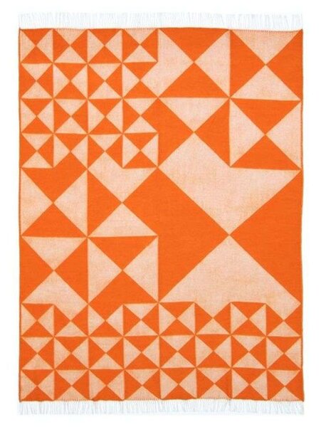 Verpan - Mirror Throw Wool 130x198 Orange Verpan